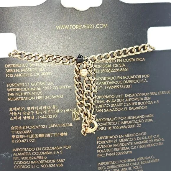 NWT Forever 21 Jeweled Necklace - Picture 5 of 8